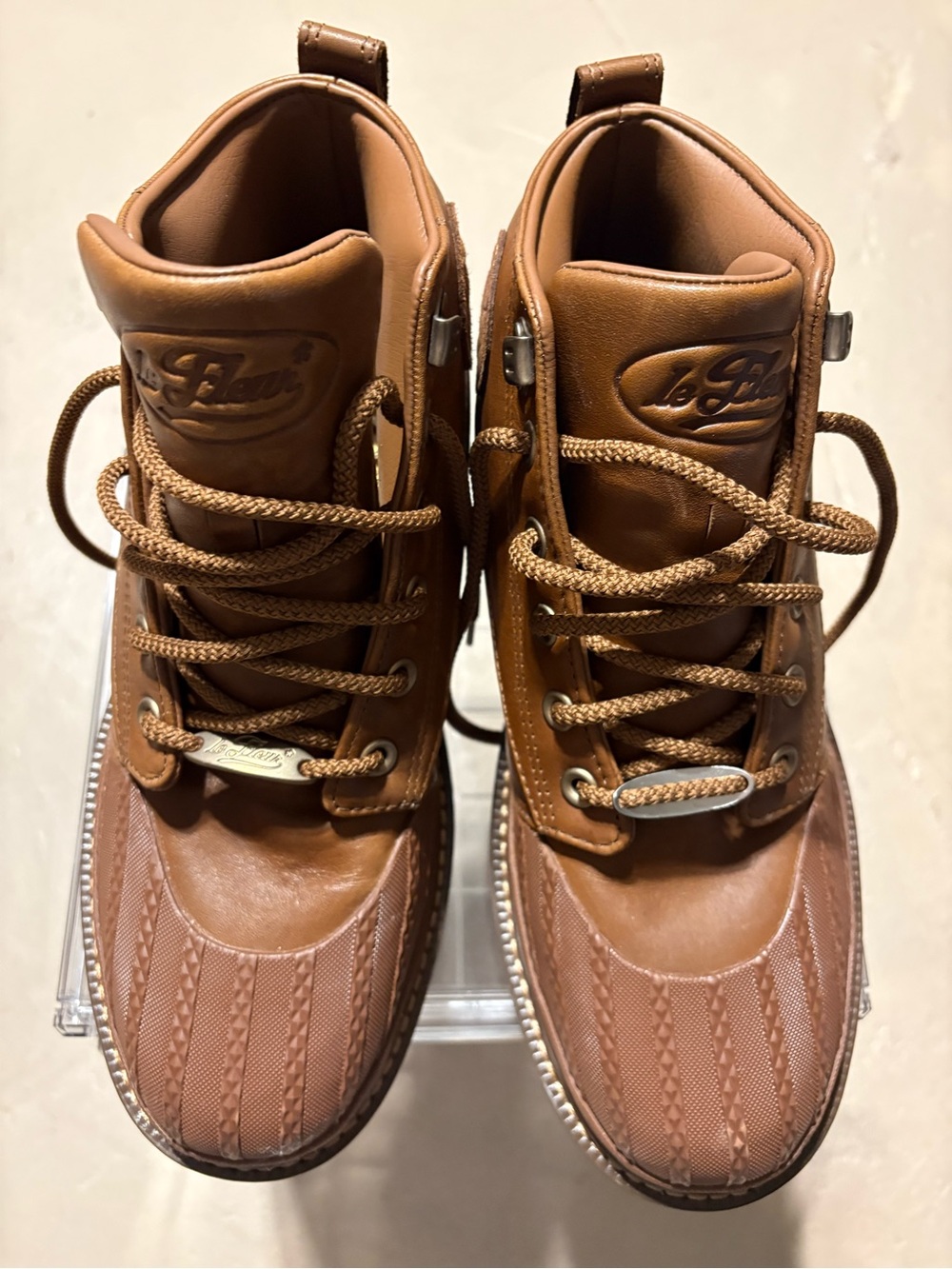 Converse x GOLF le FLEUR Bronco Boots 
Leather Duck Boots